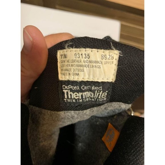 Timberland Leather Thermolite Work Boots Mens Size 11M - Picture 8 of 8